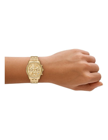 Ritz Chronograph MK7530 Watch in Gold