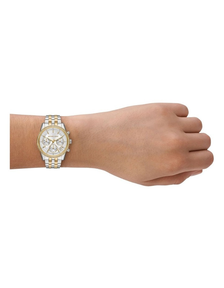 Ritz Chronograph MK7532 Watch in Two Tone