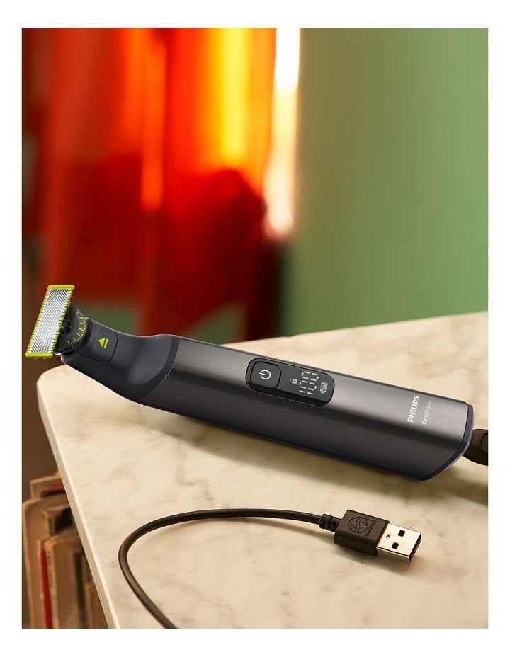 OneBlade Face &#43; Body Pro 2 QP6552/15 Blades 20 Settings in Grey