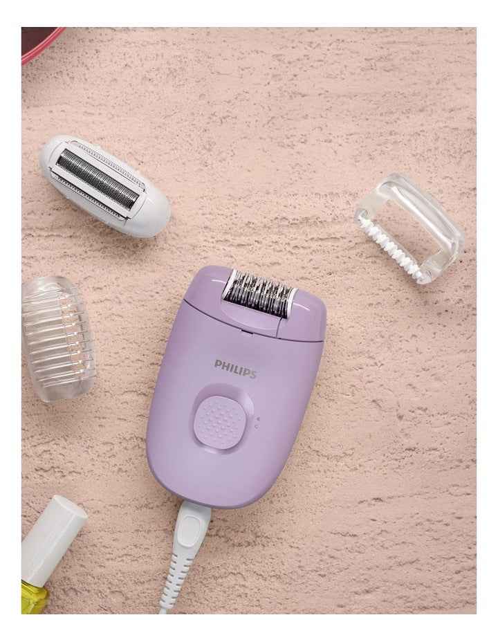 Series 2000 Epilator 2 Attachments Hair Removal BRE237/00