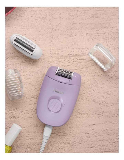 Series 2000 Epilator 2 Attachments Hair Removal BRE237/00