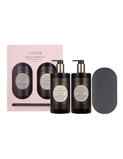 Snow Gardenia Bath & Body Duo with Tray