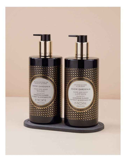 Snow Gardenia Bath & Body Duo with Tray
