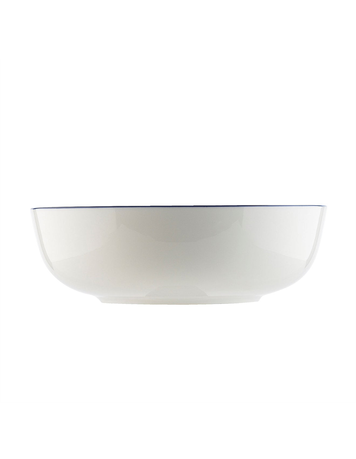 Coast 20.5cm Fine Bone China Pasta Bowl White Blue
