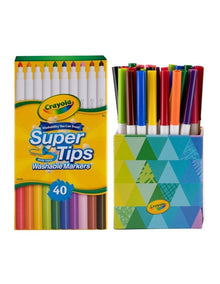 40ct Super Tips Washable Markers Share Pack in Multi
