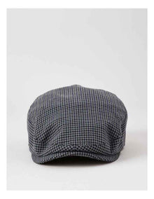 Driving Cap in Smaller Scale Houndstooth
