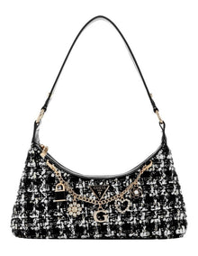 Everlee Top Zip Shoulder in Black Multi