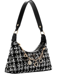 Everlee Top Zip Shoulder in Black Multi