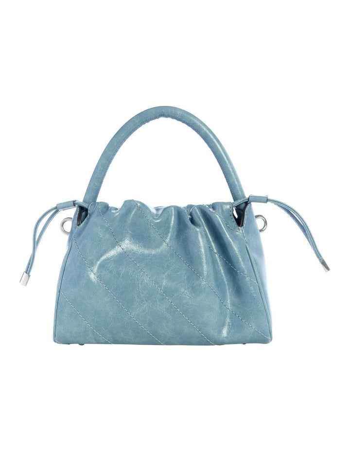 Amy'S Drawstring Crossbody in Slate