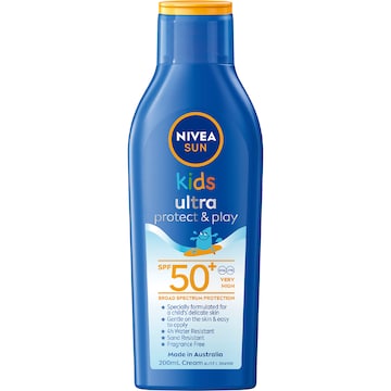Nivea SPF 50+ Sun Kids Ultra Protect & Play Sunscreen Lotion 200mL