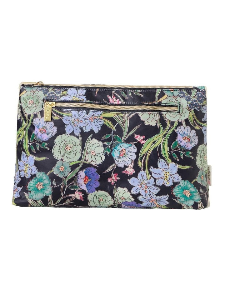 Large Cosmetic Bag in Ink