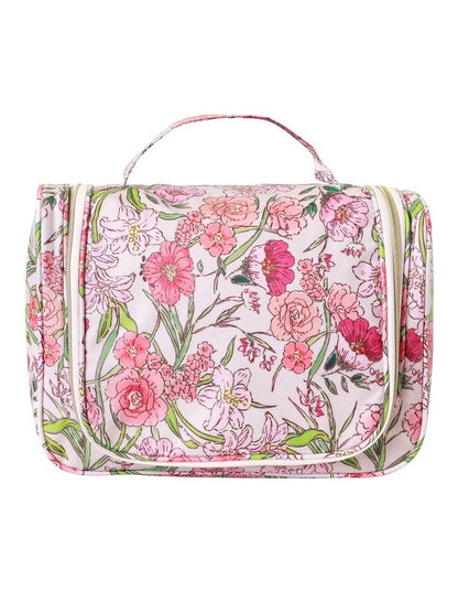 Essential Hanging Cosmetic Bag in Fleur Rose