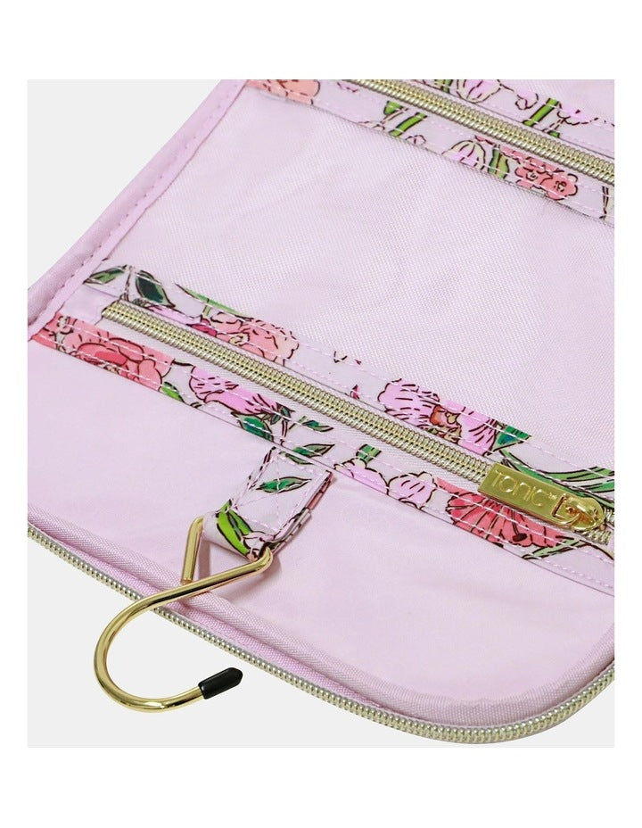 Essential Hanging Cosmetic Bag in Fleur Rose
