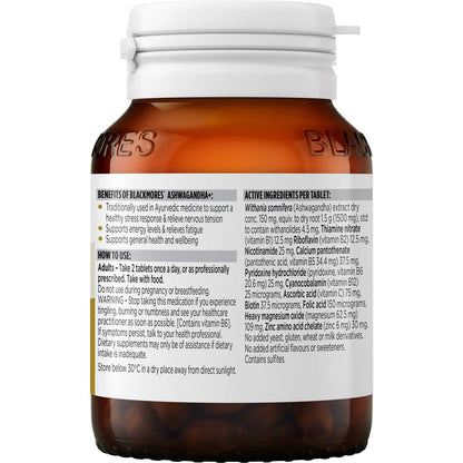 Blackmores Ashwagandha+ 60 Pack