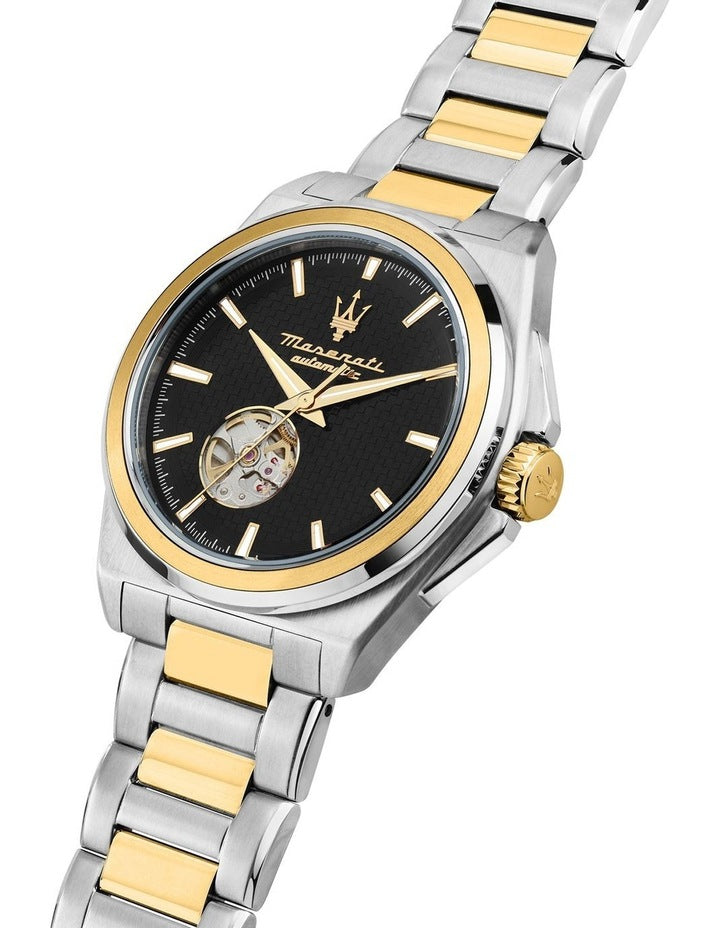 Velocita Automatic Dial Stainless Steel Strap Watch 41mm in Two Tone