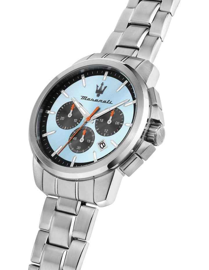 Successo Chrono Stainless Steel Strap Watch in Multi