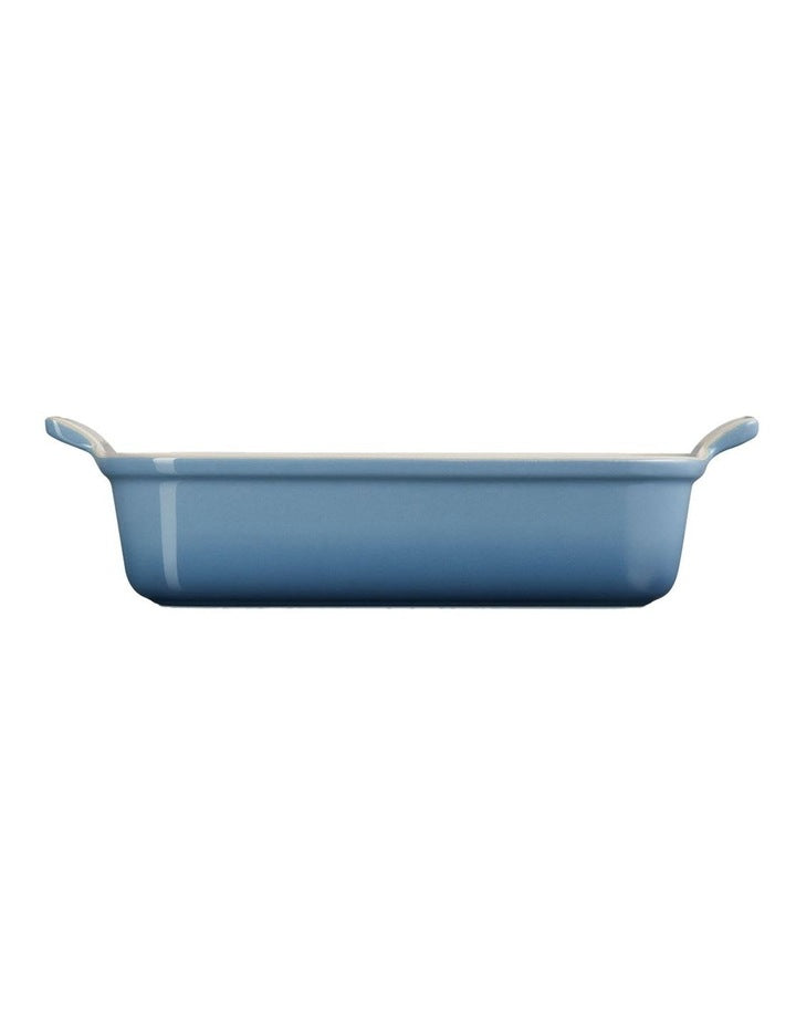 Heritage Rect Deep Dish 26cm in Chambray