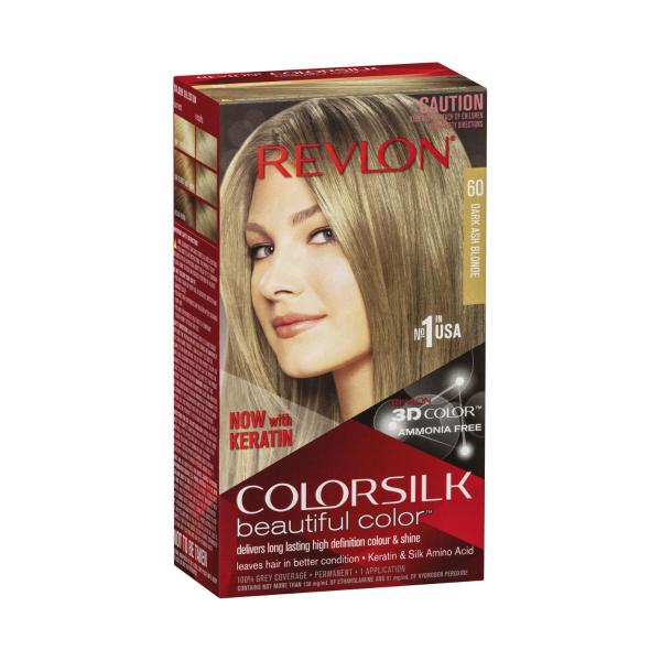Colorsilk Dark Ash Blonde 60 Hair Colour