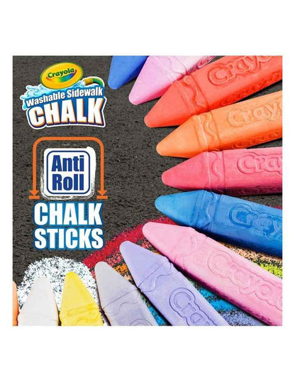 48 Count Washable Side Walk Chalk
