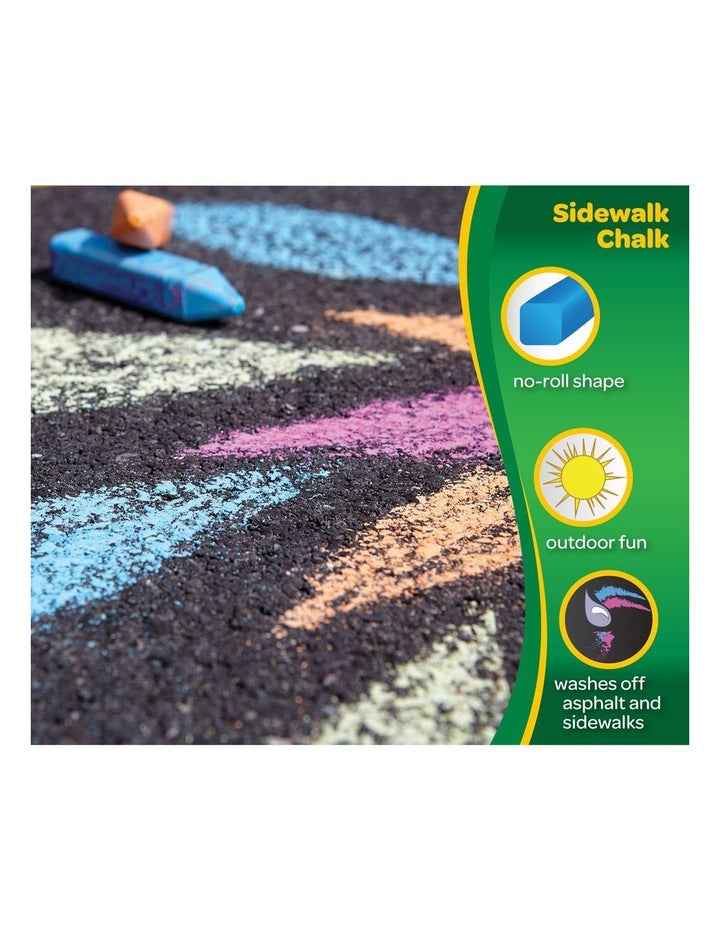48 Count Washable Side Walk Chalk