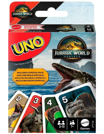 Uno Jurassic World Rebirth Card Game