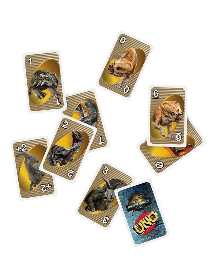 Uno Jurassic World Rebirth Card Game