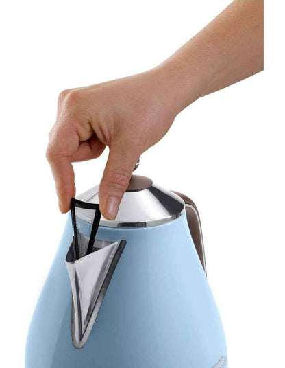 Icona Vintage Breakfast Kettle KBO2001.VAZ + CTO2003.VAZ Pack in Azure
