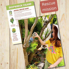 Backyard Adventures Outdoor Nature Play Missions, Games and Story activity Cards for Explorers 22pcs by Gumnut Trails Travel Toys Storytelling 3yrs+