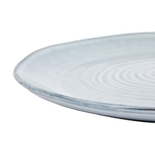 Blue Swirl Dinner Plate