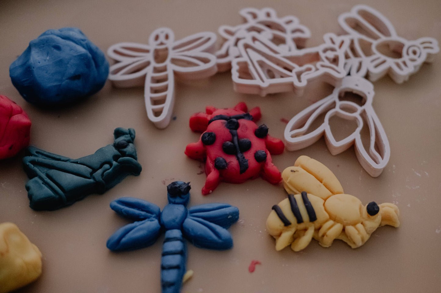 Kinfolk Pantry Mini Insect Eco Cutter Set Playdough Sand Toys Art and craft for kids 3yrs+