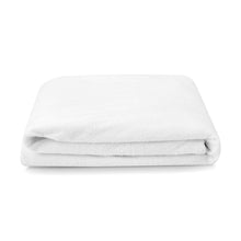 Waterproof Fitted Mattress Protector - Single Bed, White