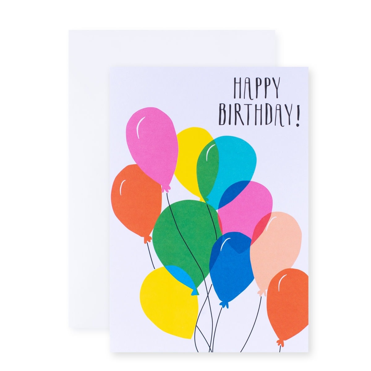 Creative Publishing from Hallmark Birthday Card - Balloons