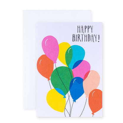Creative Publishing from Hallmark Birthday Card - Balloons