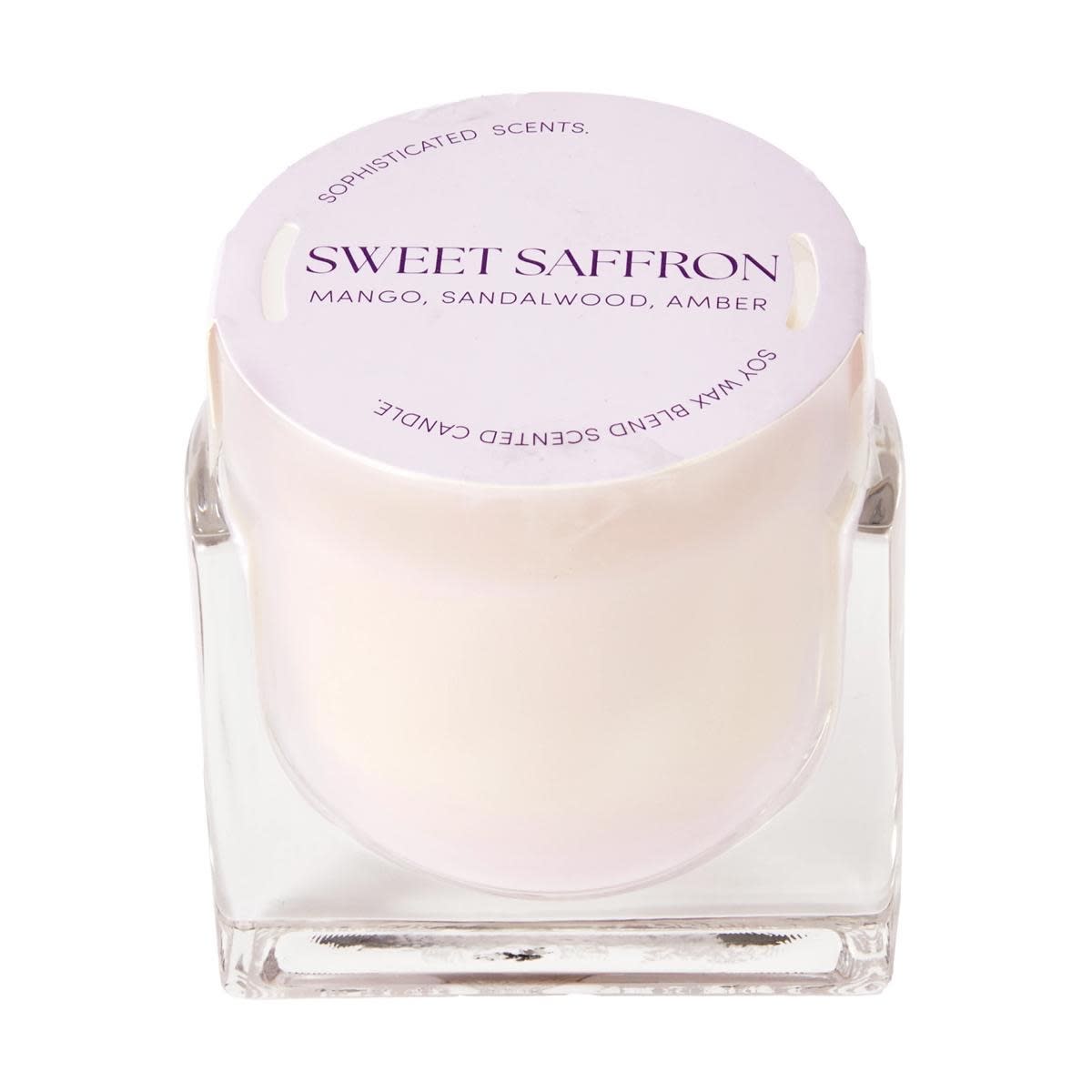 Luxe Sweet Saffron Candle