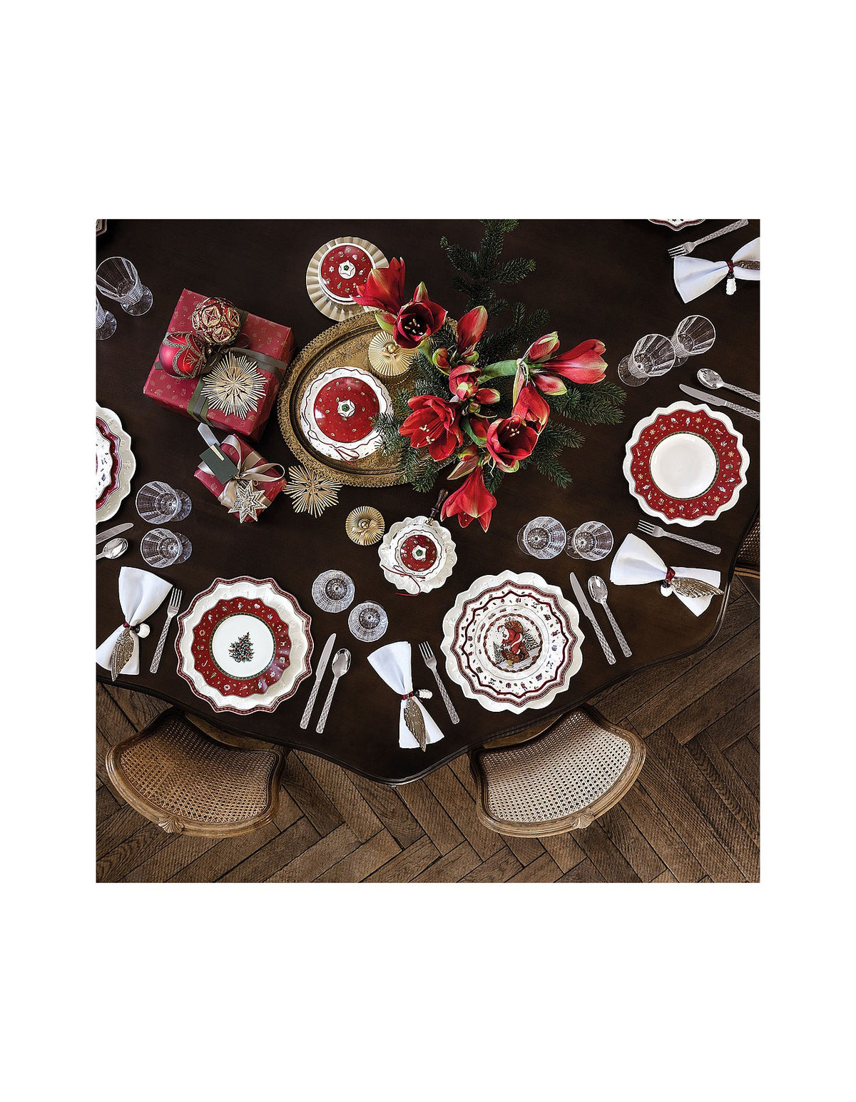 Toy's Delight Red Breakfast Plate