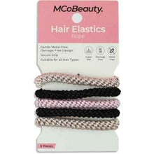 MCoBeauty Hair Elastics Rope Neutrals 5 pack
