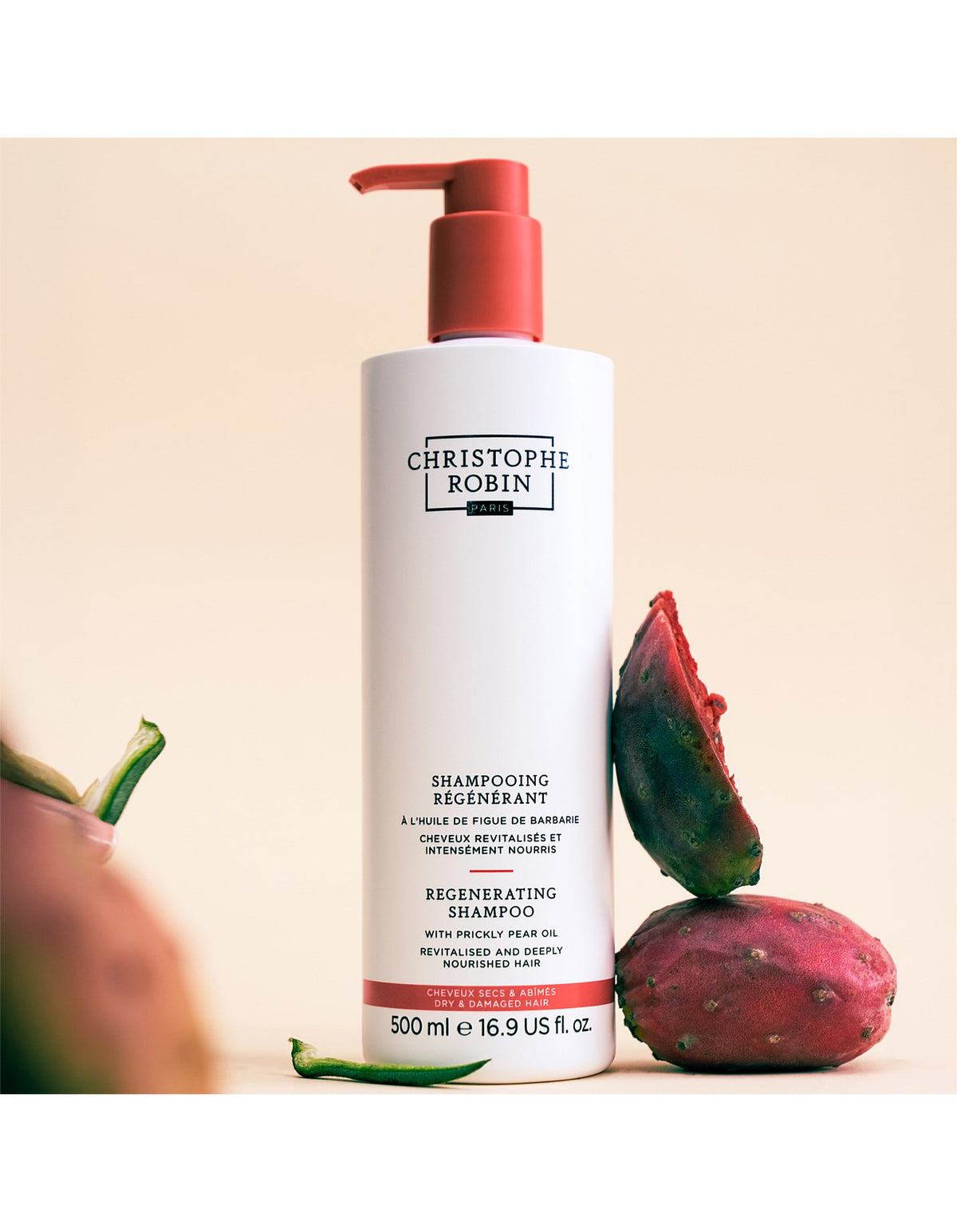 Regenerating shampoo with prickly pear oil 500ml