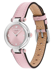 Cary Calfskin Watch in Pink