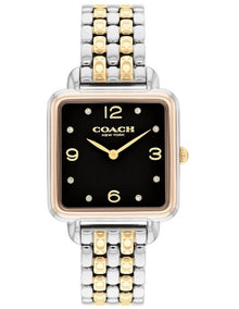 Cass Stainless Steel Dial Watch in Gold