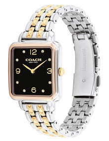 Cass Stainless Steel Dial Watch in Gold