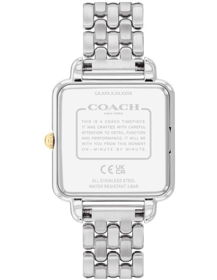 Cass Stainless Steel Dial Watch in Gold