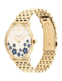 Elliot Ionic Plated Dial Watch in Gold