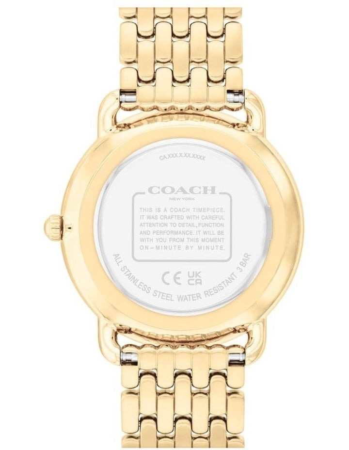Elliot Ionic Plated Dial Watch in Gold