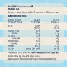 Devondale Semi Skim Long Life Milk UHT 1L