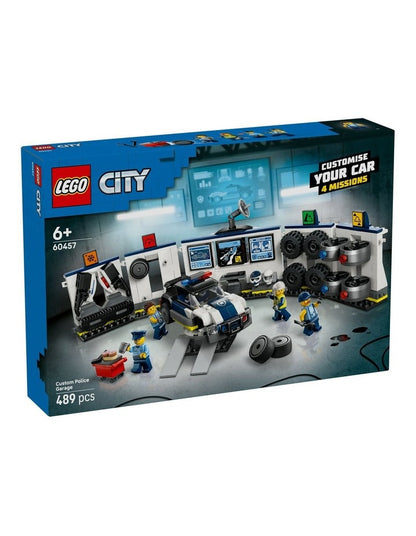 City Custom Police Car Garage 60457