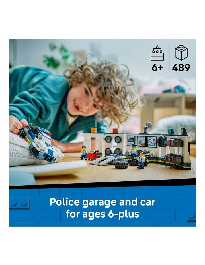 City Custom Police Car Garage 60457