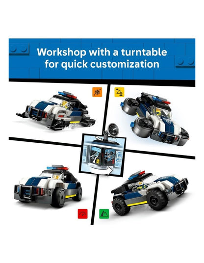 City Custom Police Car Garage 60457