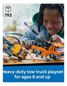 City Heavy-Duty Recovery Tow Truck With Crane 60467