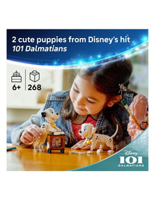 Disney Classic Lucky And Penny 101 Dalmatians 43271 Puppies