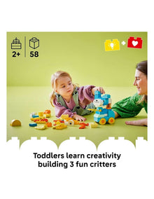 Duplo Town 3 In 1 Animals On Wheels 10448